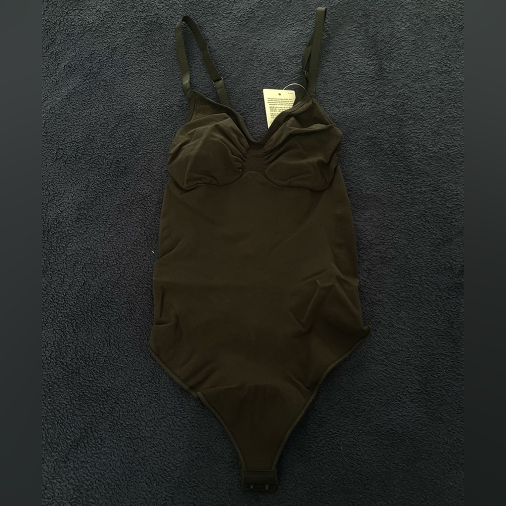 Black Shapewear Bodysuit